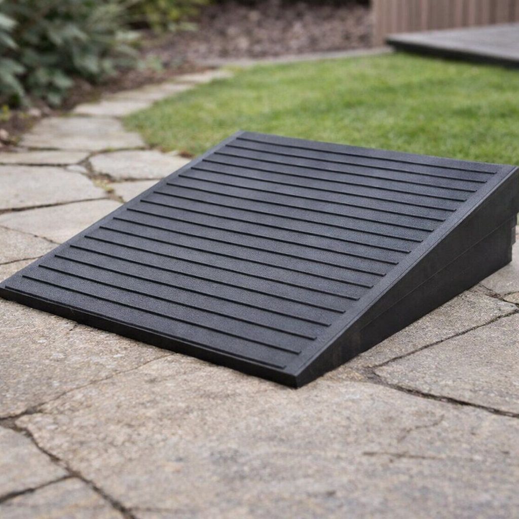 Rubber Threshold Ramp – 25mm-100mm – Heavy Duty – Pet & Pedestrian Use