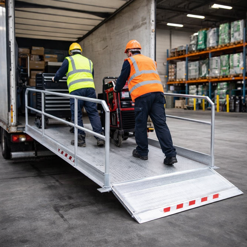 Vehicle Gangway – 4055mm x 1250mm – 1500kg Capacity – Commercial Use