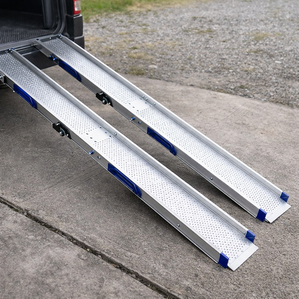 Combination Channel Ramp – 277cm – Telescopic & Lightweight – Mobility Access