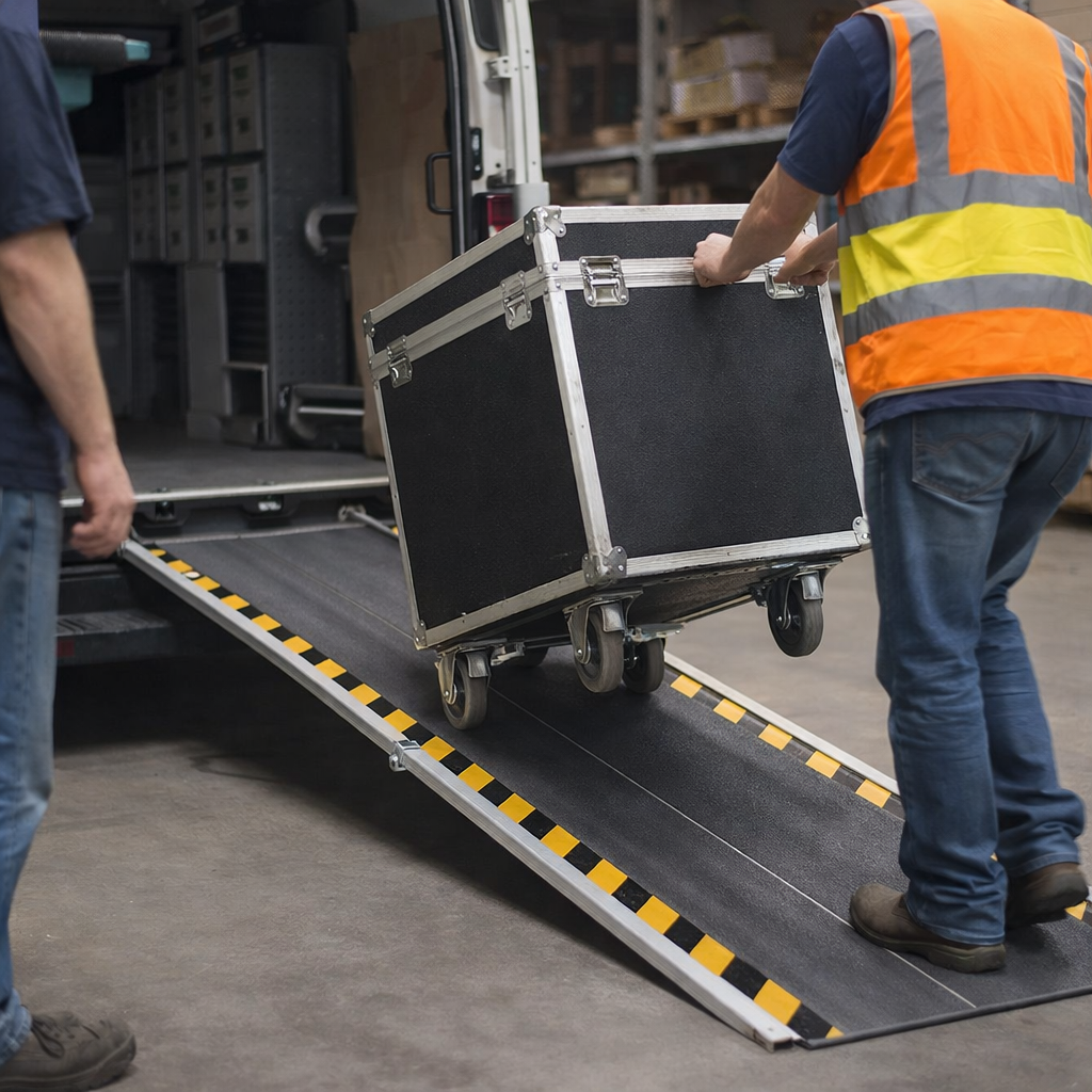 Adapter Plate – Black – Strong & Durable – Folding Van Ramps