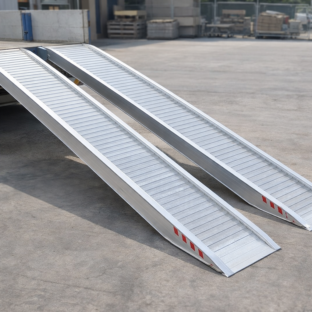 Aluminium Loading Ramps – 2500x510mm – 14000kg Capacity – Vehicle & Plant Access