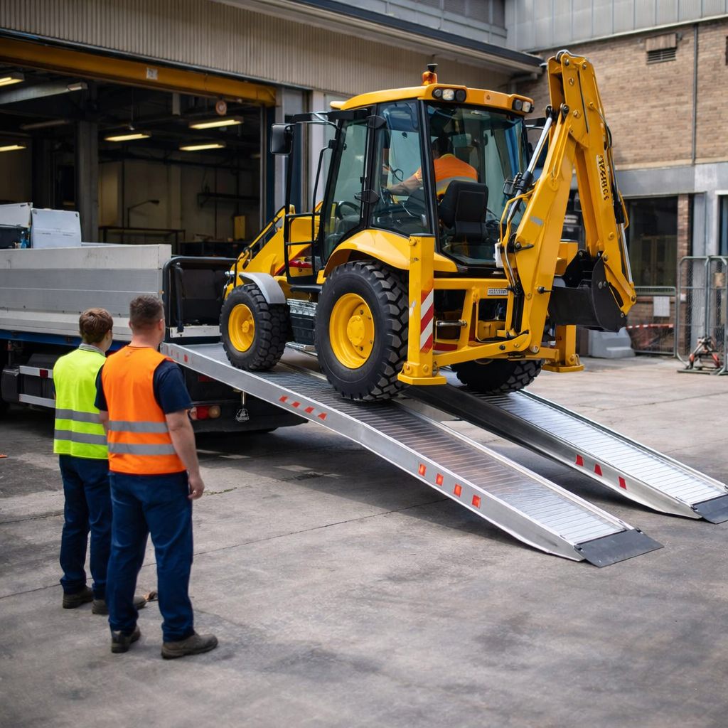 Aluminium Loading Ramps – 3500x400mm – 6870kg Capacity – Heavy Duty