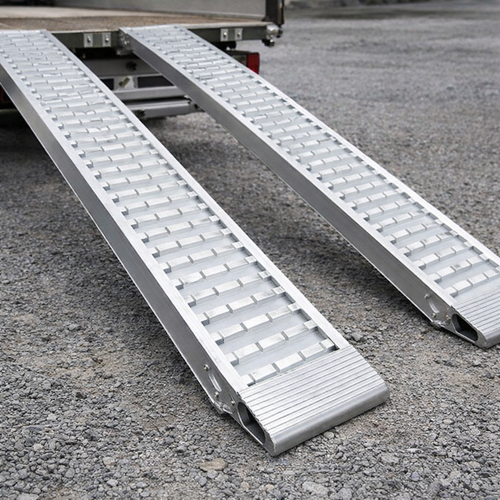 Aluminium Loading Ramps – 2000mm x 520mm – 29000kg Capacity – Industrial Use