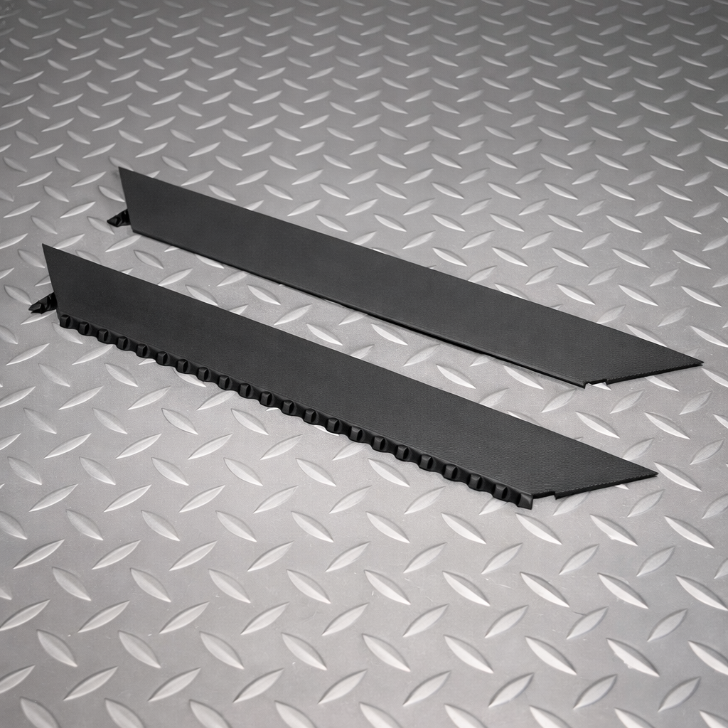 Nitrile Female Bevel Ramp – 91cm Black – Anti-Slip – Industrial Use