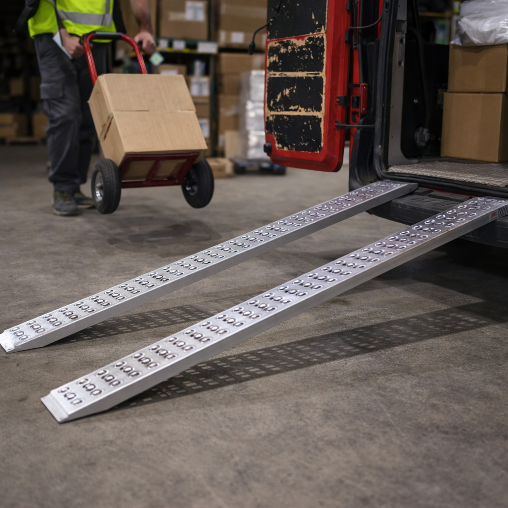 Lightweight Loading Ramps – 1500x215mm – 600kg Capacity – Domestic Use