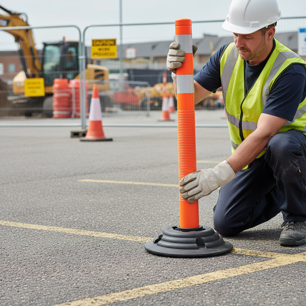 Professional Base for Glopost and Springback Posts - Easy Installation with Single Bolt Design