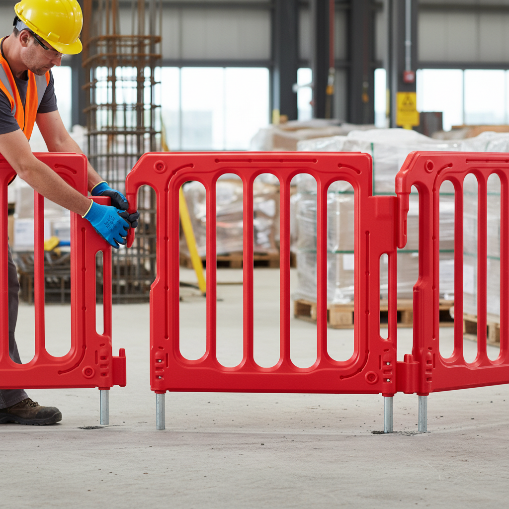Premium DoubleTop Safety Barrier - High-Performance, Durable, and Versatile Traffic Control Solution | Barriers Co