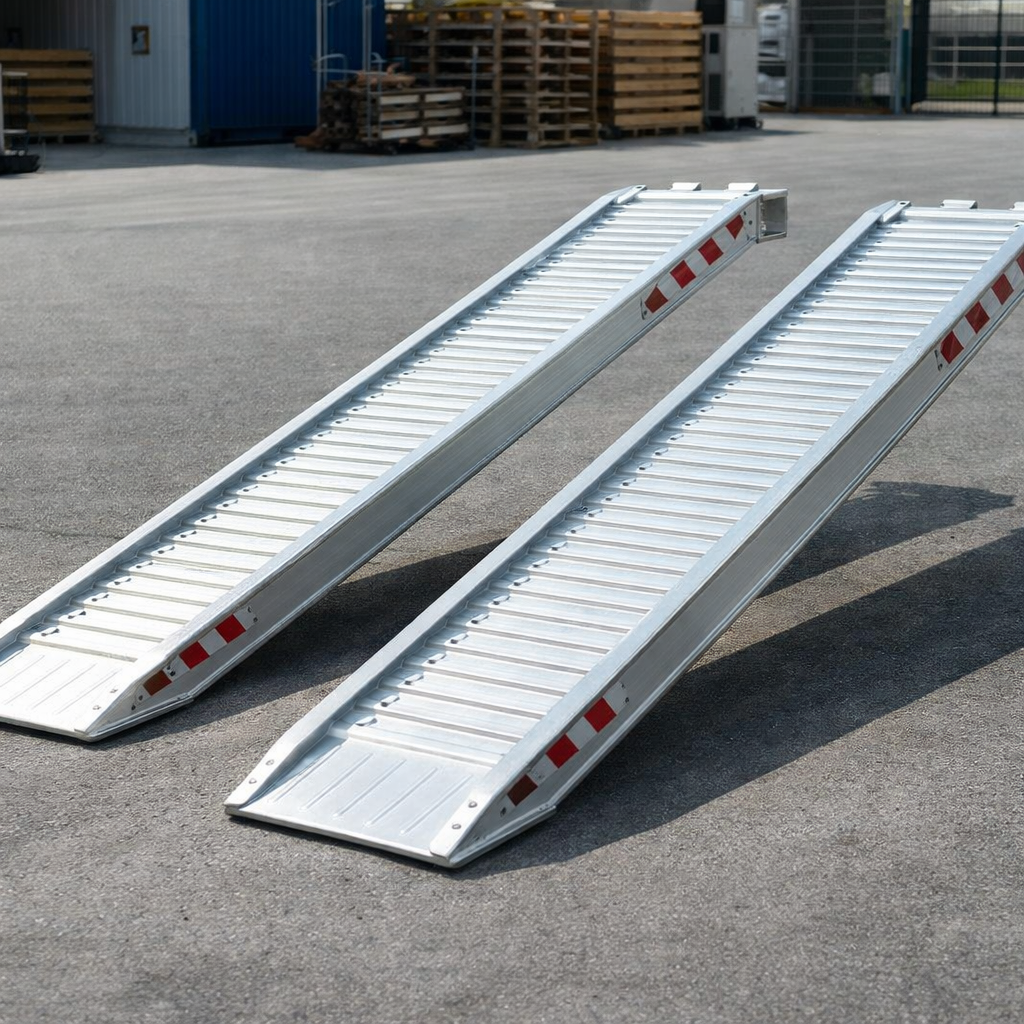 Aluminium Loading Ramps – 2500mm x 550mm – 20000kg Capacity – Industrial Use