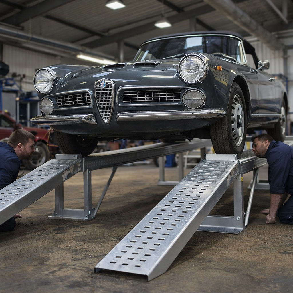 Car Ramps – Black – 1012kg Capacity – Vehicle Access