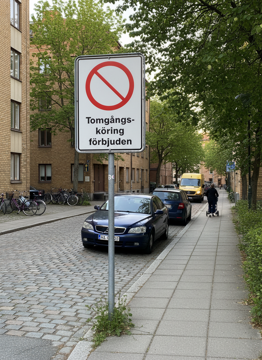 Premium Prohibition Sign - No Idling with Multiple Material Options for Effective Workplace Safety