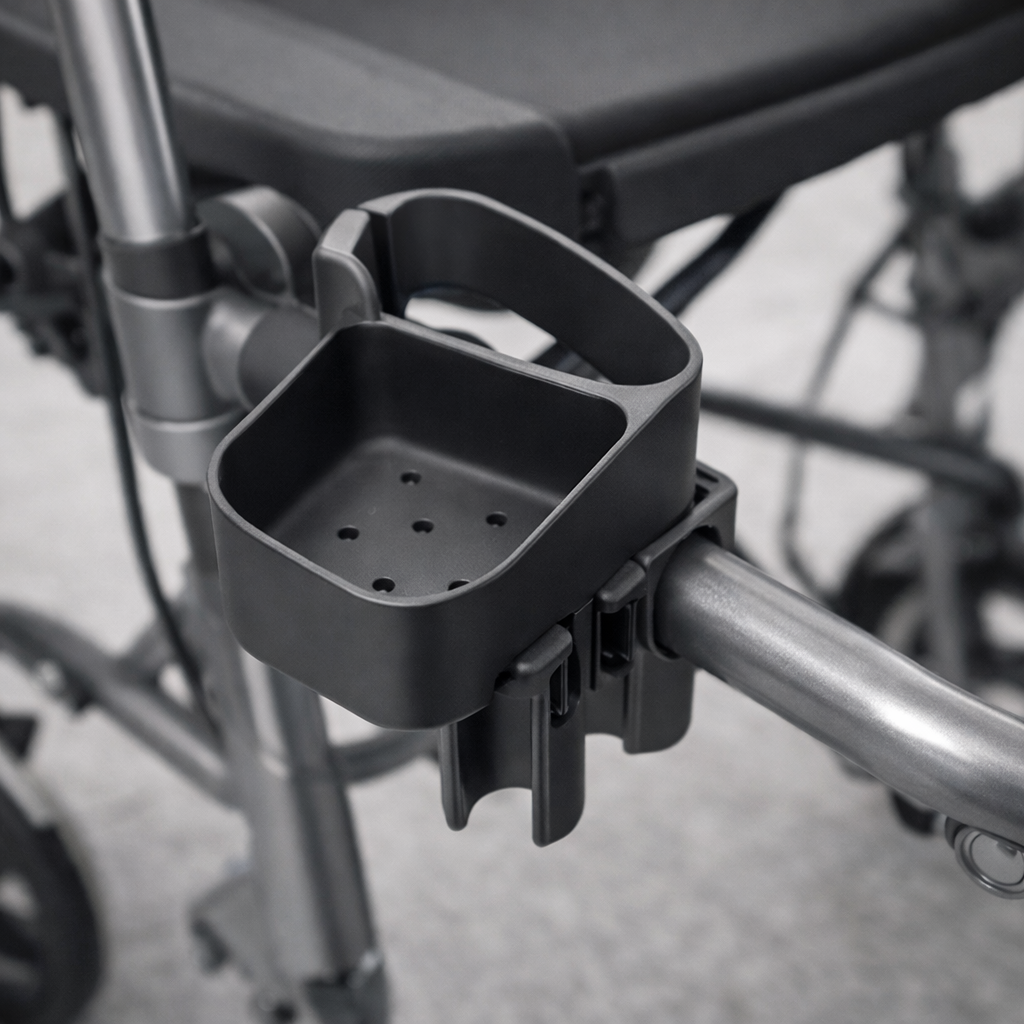 Crutch Holder – White – Compatible with Space LX & CF