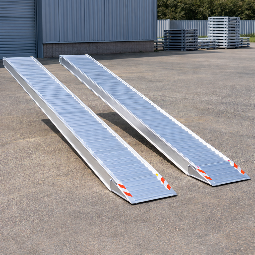 Aluminium Loading Ramps – 4000mm x 300mm – 800kg Capacity – Vehicle & Machinery