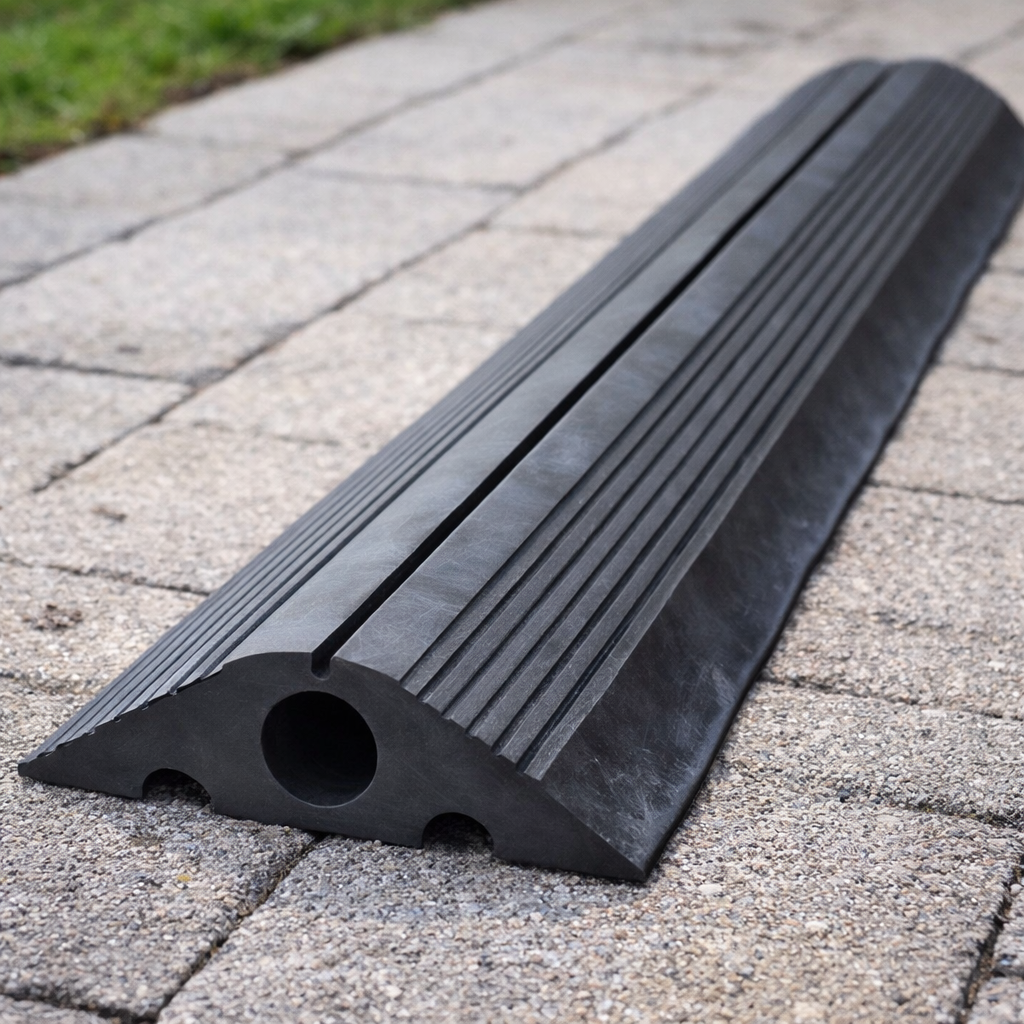 Outdoor Cable Protector – 2000kg Capacity – 40mm Diameter – Commercial Use