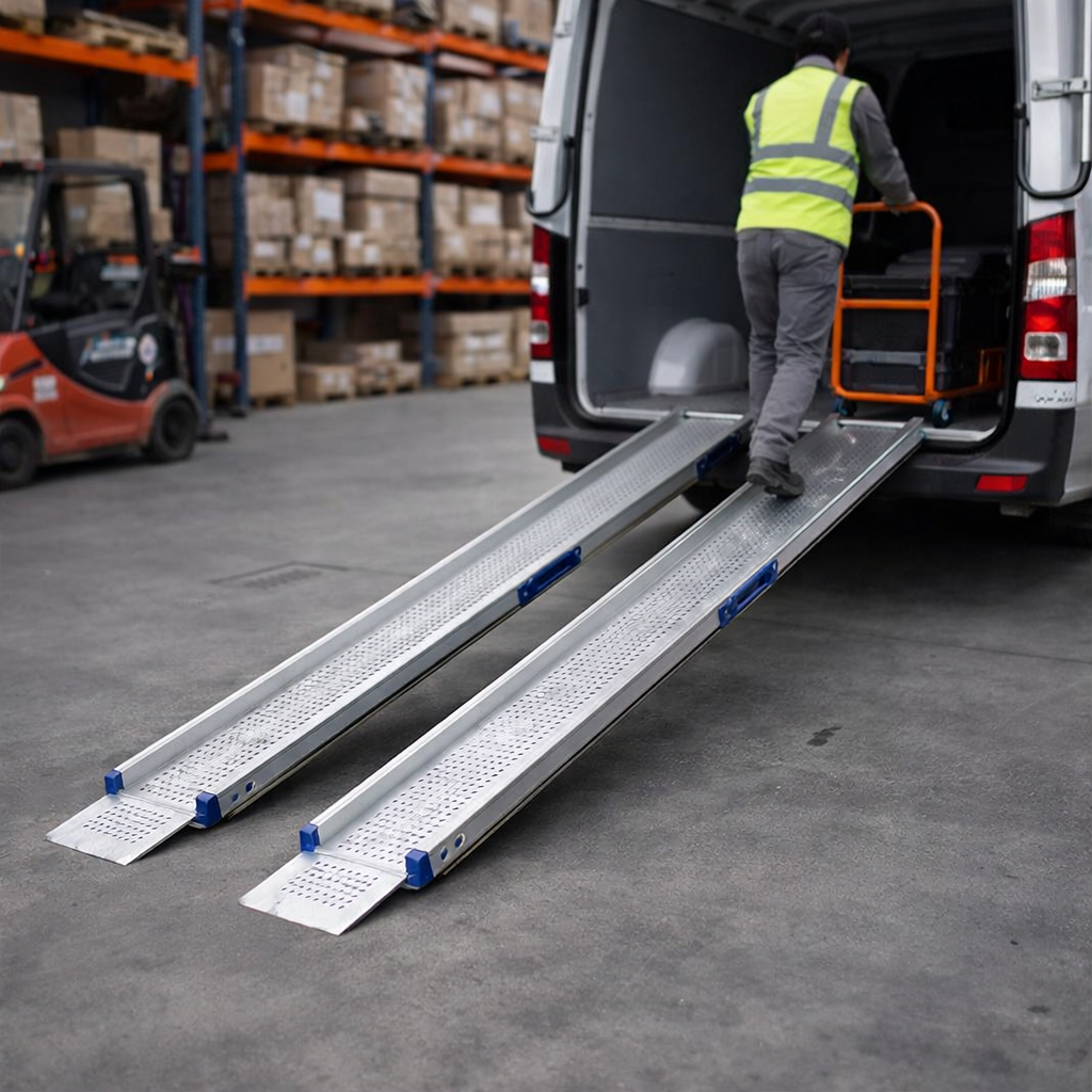 Telescopic Channel Ramps – 200cm Long – Lightweight – Mobility Aid