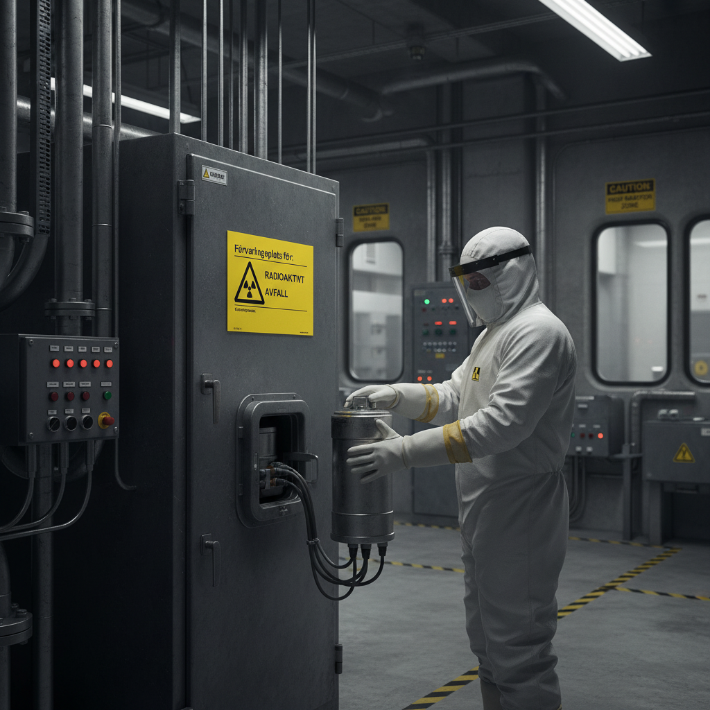 Premium Warning Sign for Radioactive Waste - Durable Materials, Easy Installation, Multiple Sizes Available