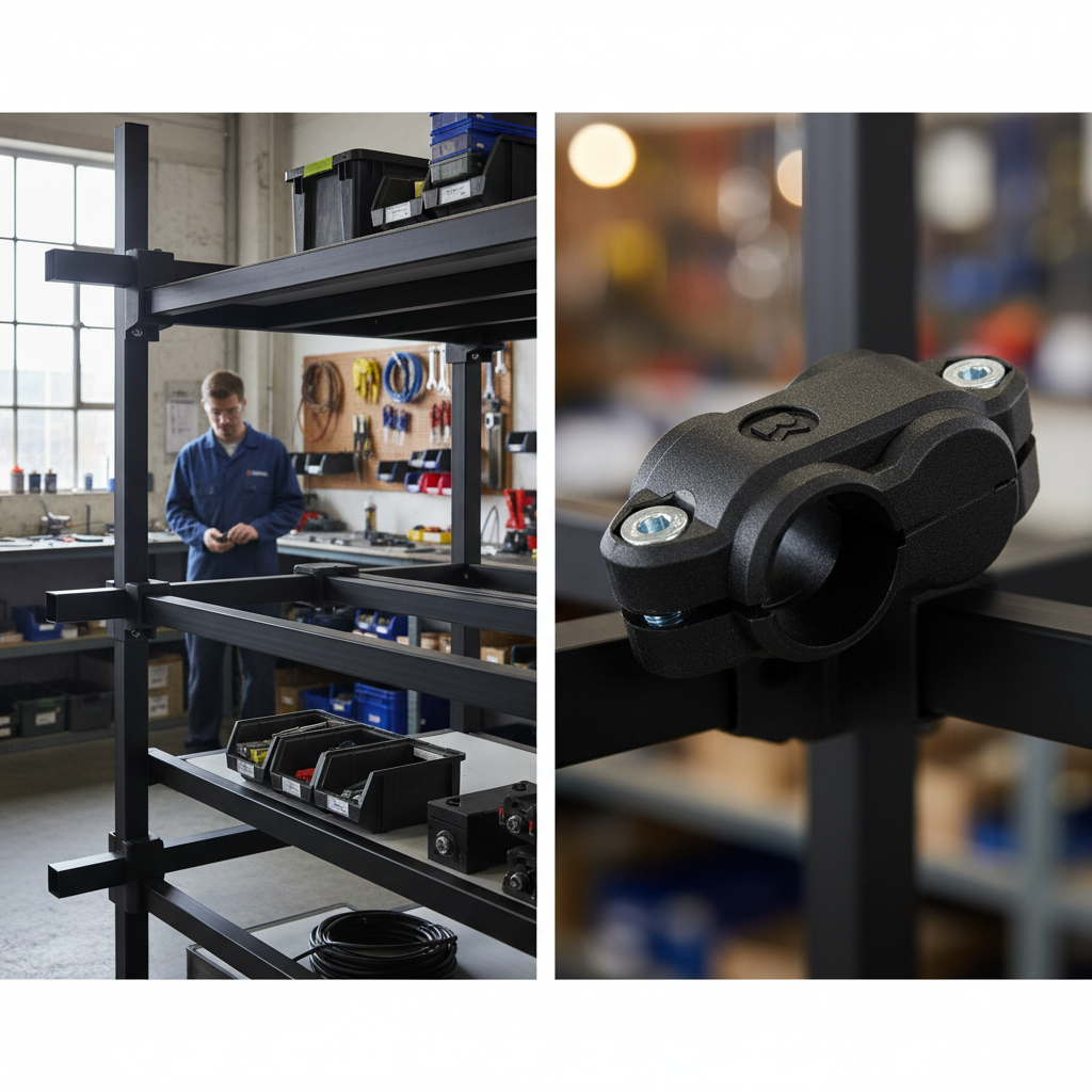 Professional Twin Pack Replacement Elbow Connectors for Telescopic Crossbars - Durable and Reliable Parts