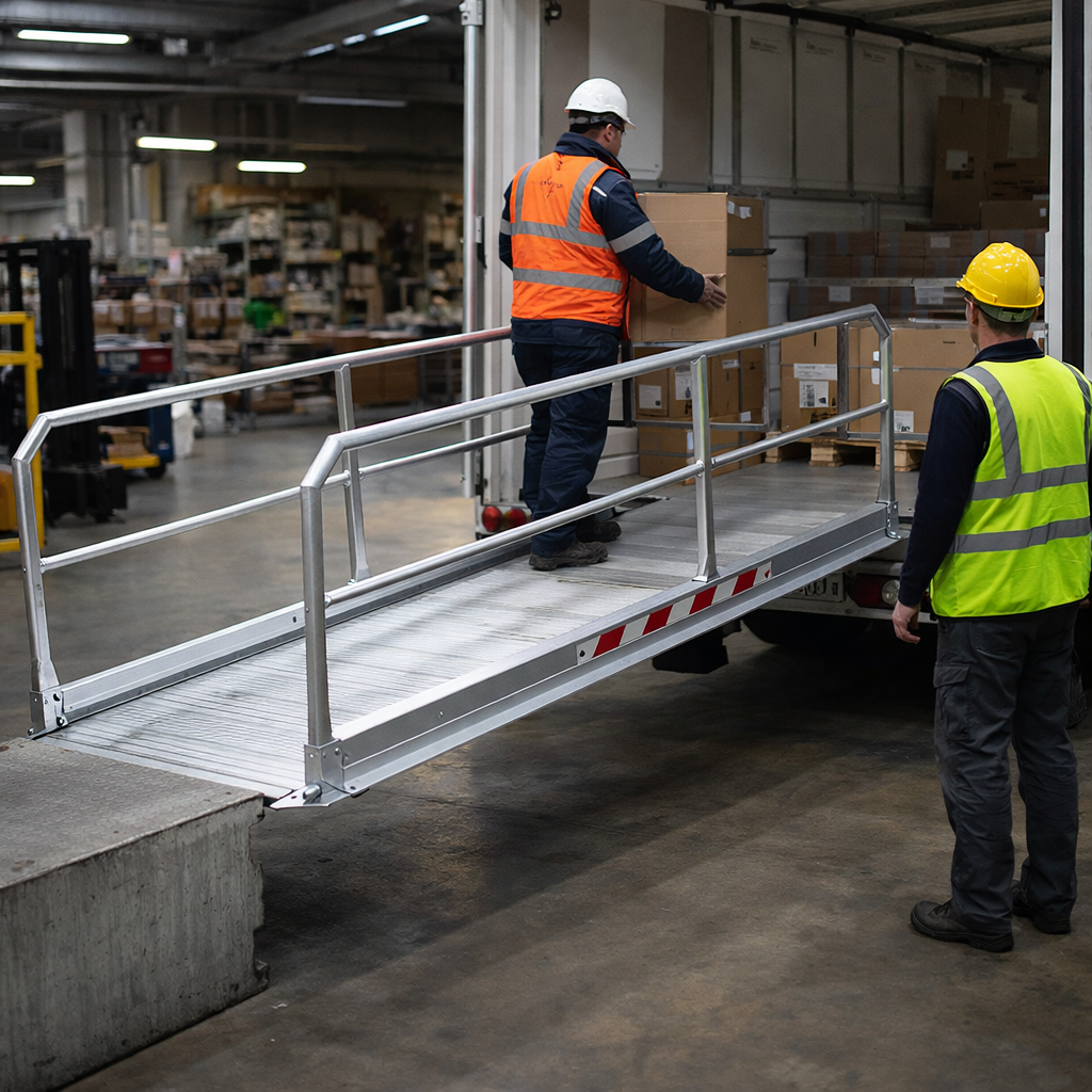 Vehicle Gangway – 4060mm Long x 1000mm Wide – 1658kg Capacity – Commercial Use