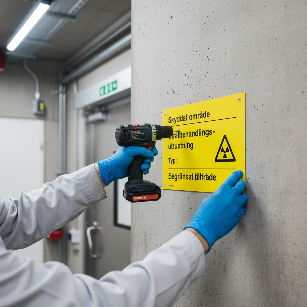 Premium Warning Sign for Safety Awareness - Durable Materials with Multiple Mounting Options