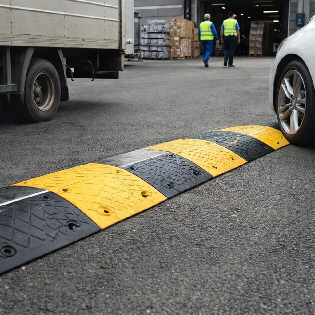 Heavy Duty Speed Bump – 3.5M x 450mm x 60mm – Steel Plate – Traffic Control