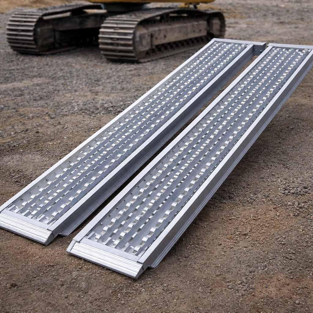 Heavy Duty Loading Ramps – 3500mm x 450mm – 18,000kg Capacity – Industrial Use