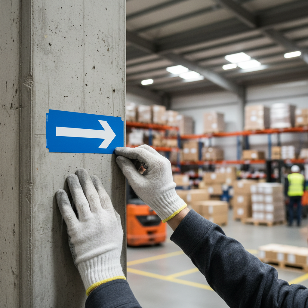 Professional Prohibition Sign with Arrow – Durable Material Options for Clear Workplace Safety Indication