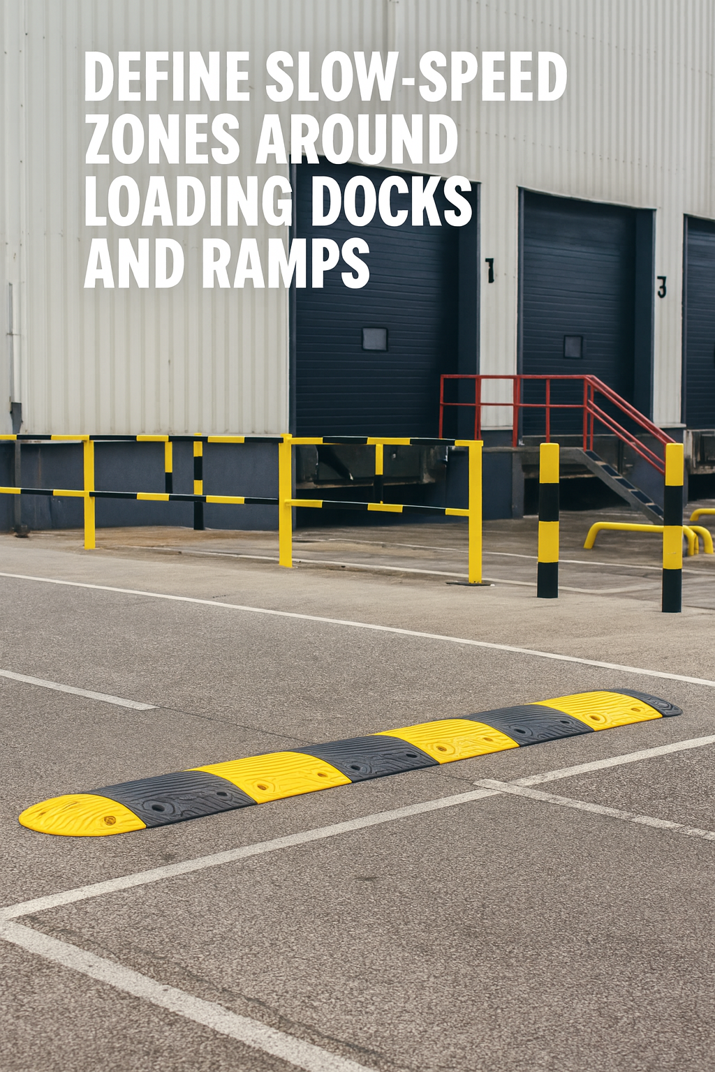 75mm Heavy-Duty Speed Bump Kit 2