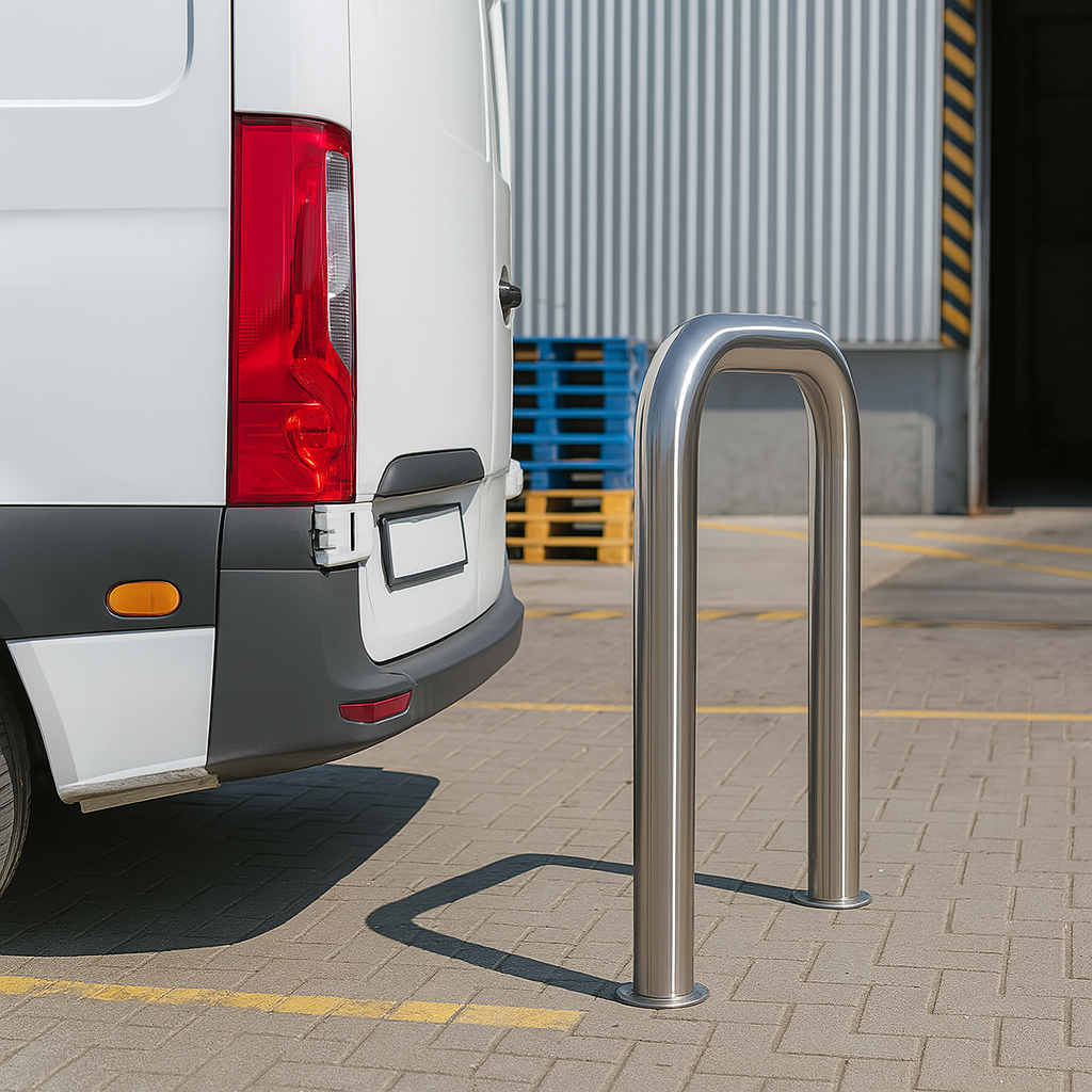 76mm BarriLift Hoop Barrier with Key Lock 1