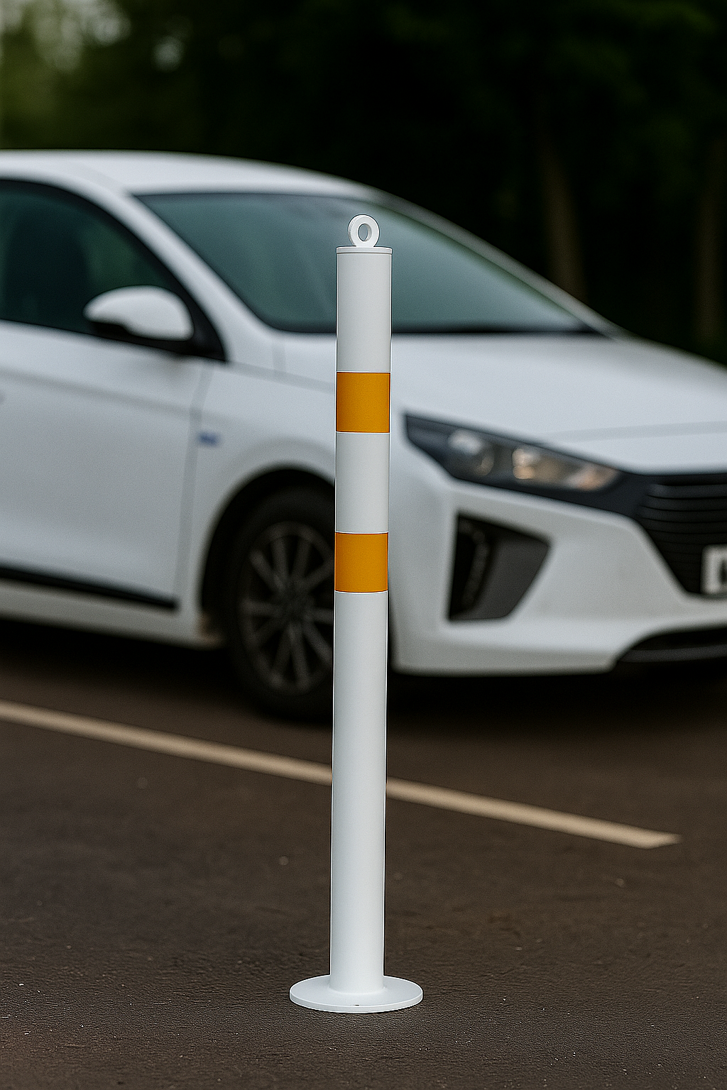 76mm Bolt-Down Steel Bollard 3