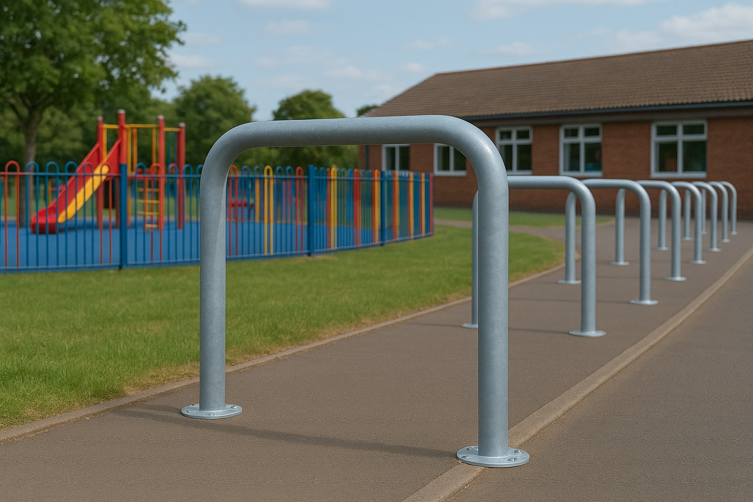 76mm Galvanised Hooped Barrie