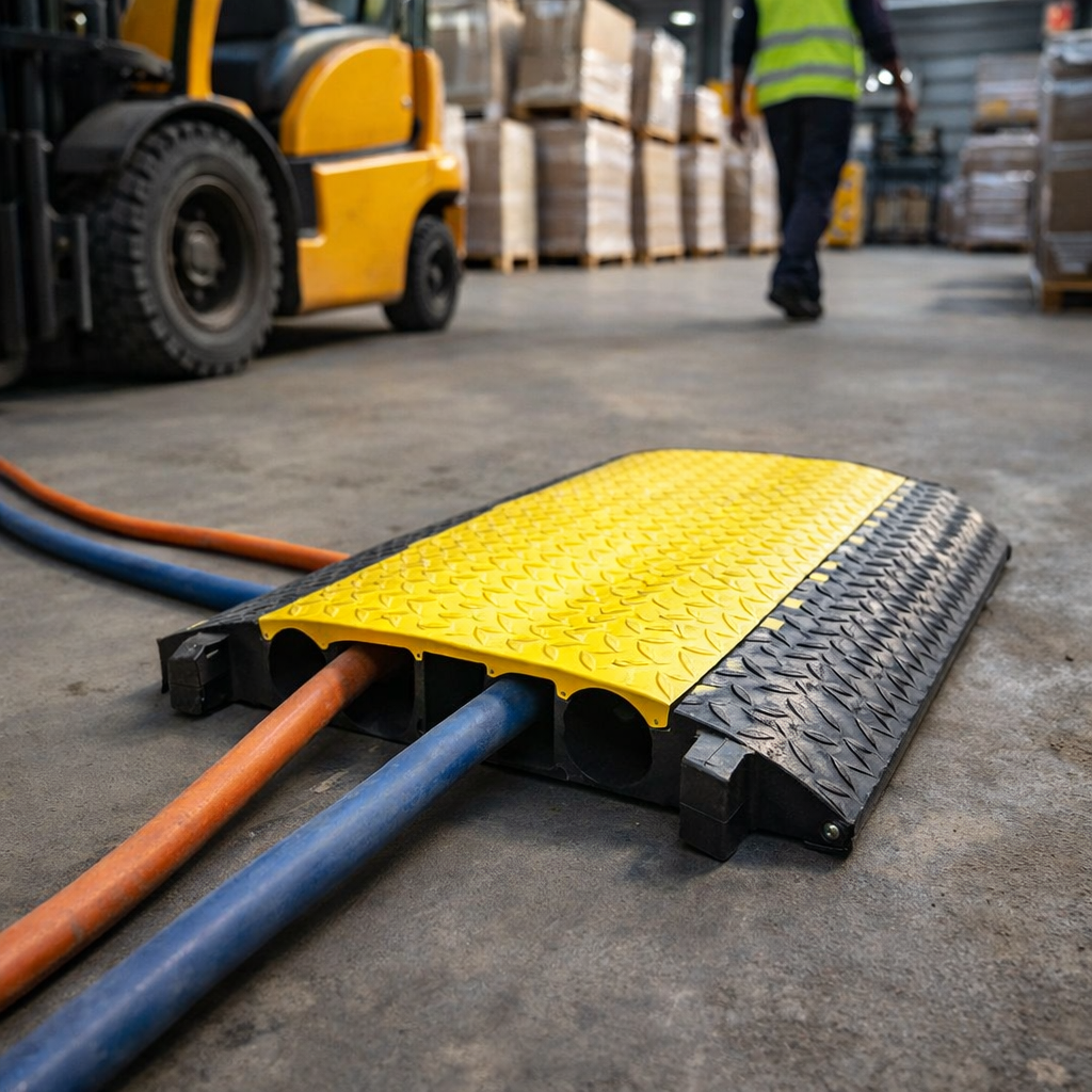 Cable Protector – Large Cables – Heavy Duty – Indoor/Outdoor Use