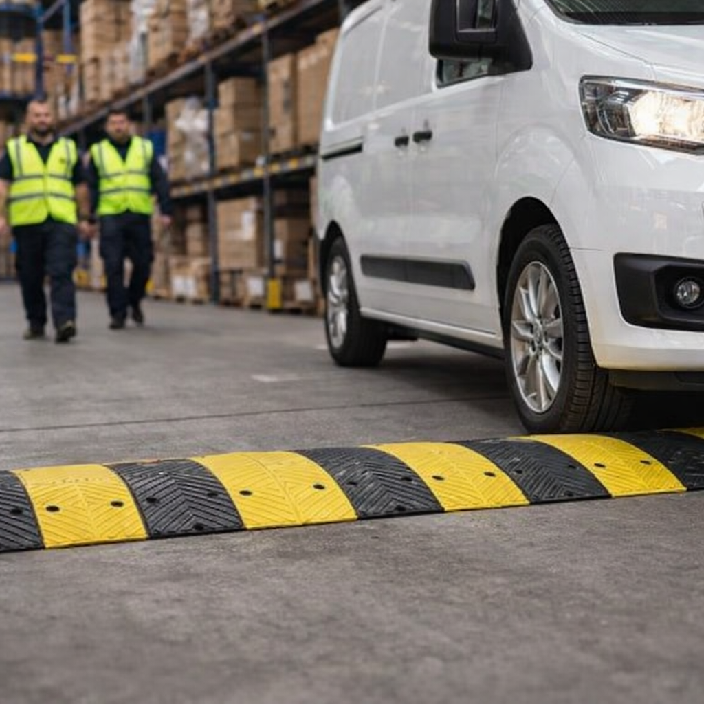 Speed Bump Kit – 75mm High x 3.5M Length – High Visibility – Traffic Control