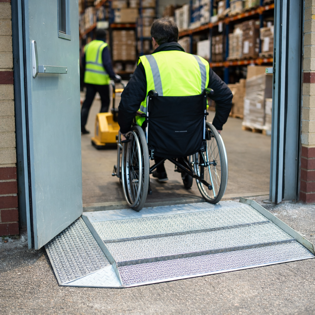 Mini Ramp Kit – Galvanised Steel – 300kg Capacity – Threshold Access