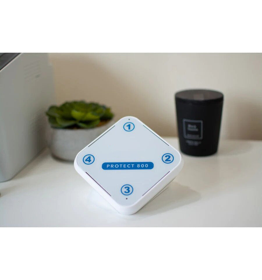 Protect 800 Long-Range Wireless Driveway Alert System – Weather-Proof PIR with Theft-Resistant Cage & Customizable Lens Caps