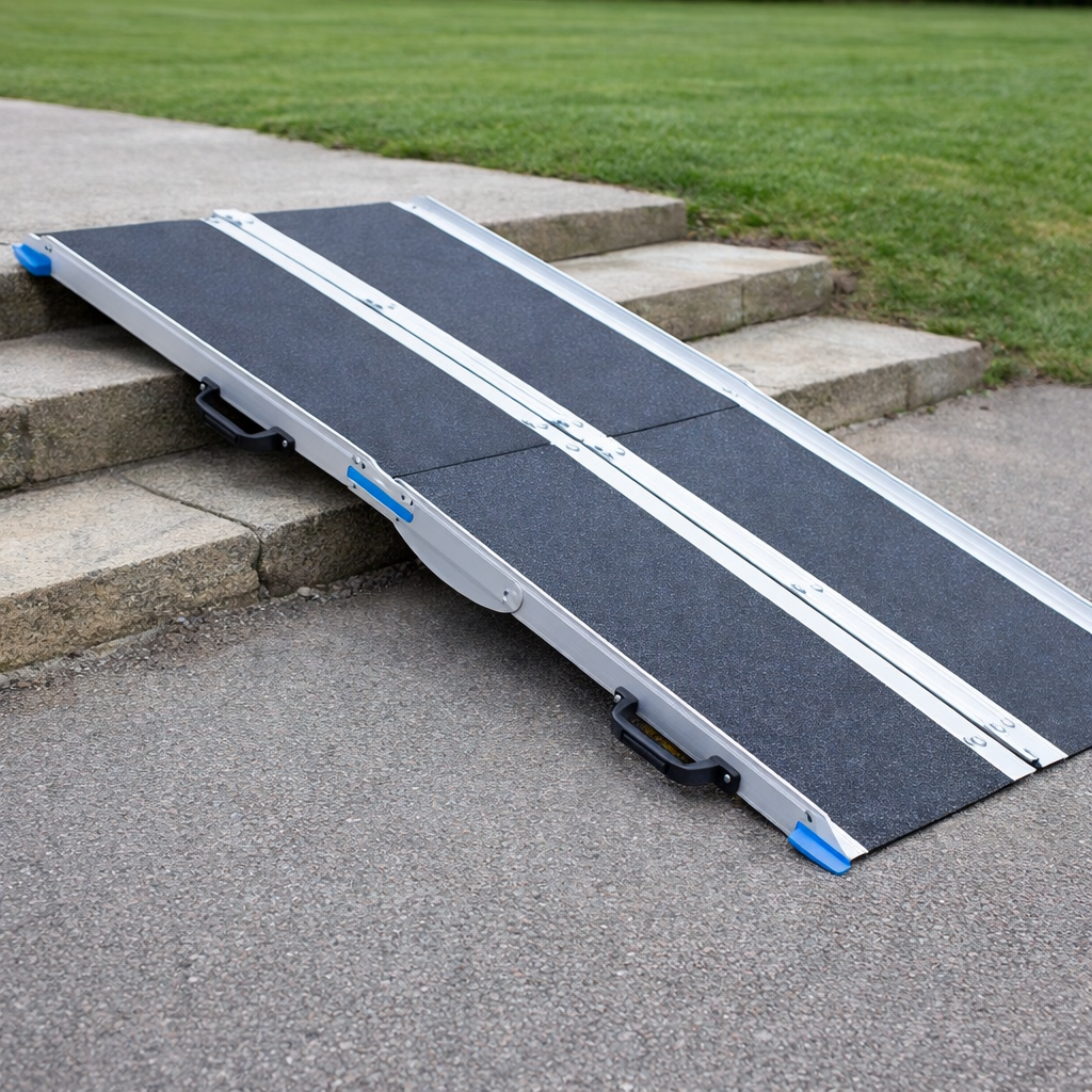 Multi-Fold Wheelchair Ramps – 6ft-9ft – 350kg Capacity – Mobility Aid