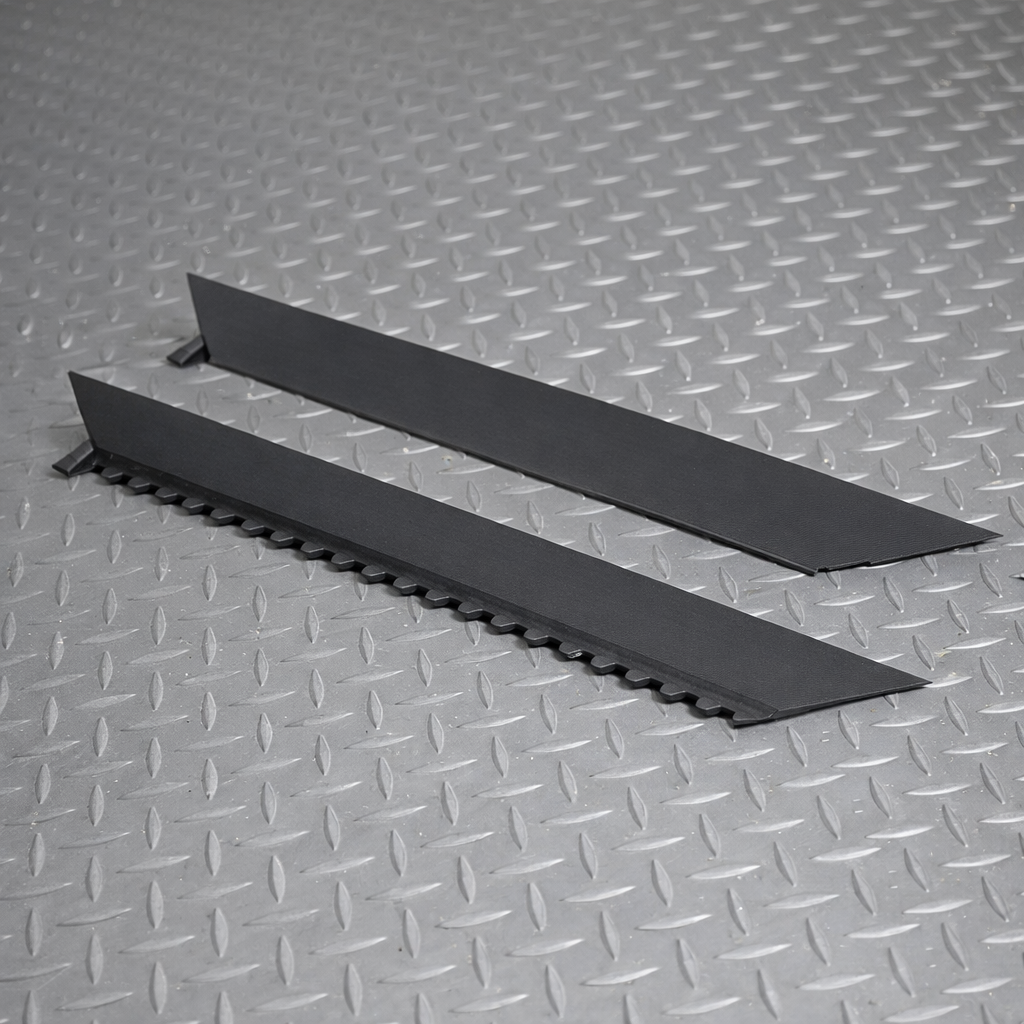 Interlocking Rubber Mat – 91cm Black – 19mm Thick – Indoor/Outdoor