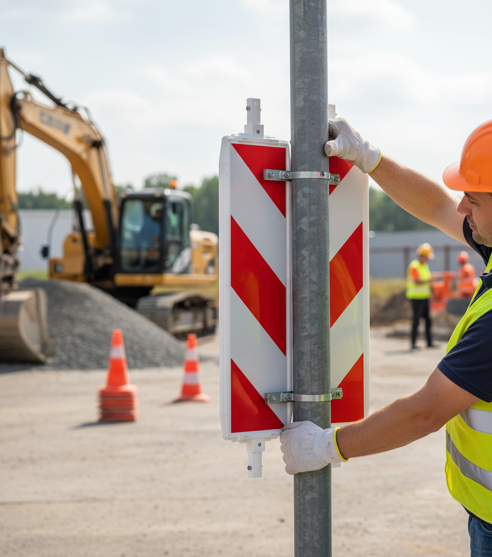 Premium Heavy Duty Traffic Panel for Reliable Directional Guidance and Protection on Construction Sites and Roadworks
