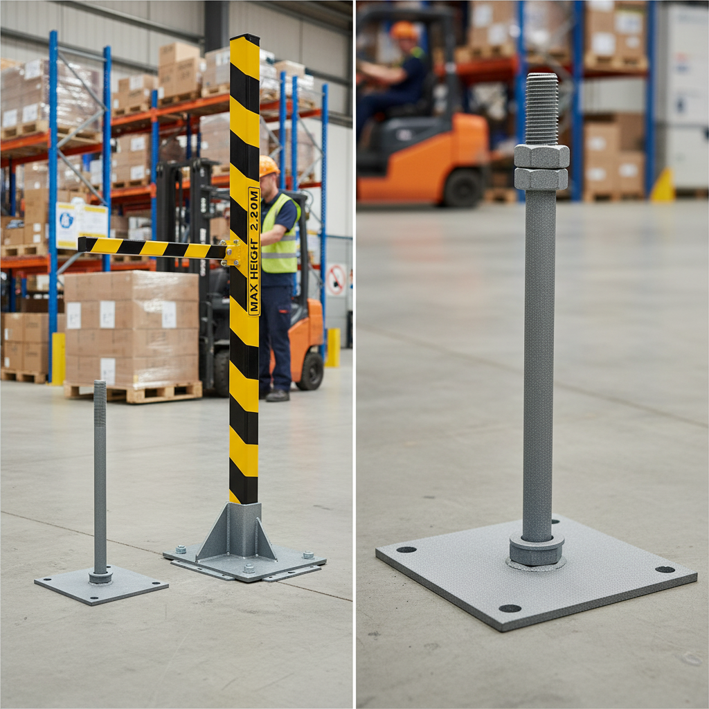 Premium Pre-installation Kit for Universal Swivel Height Restrictor - Complete Setup Solution for Versatile... | Barriers Co