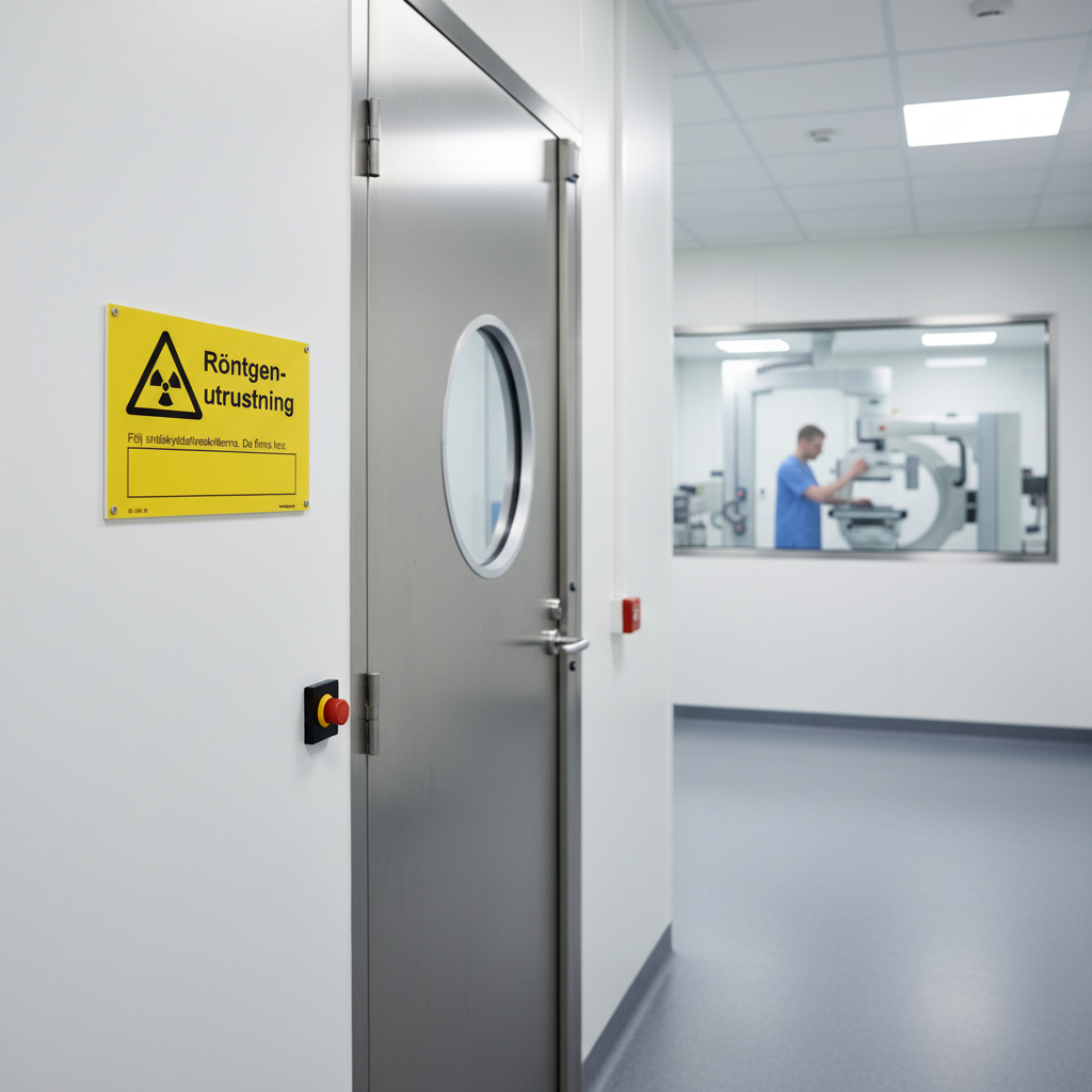 Premium Warning Sign for X-Ray Equipment - Durable Materials and Easy Installation Options