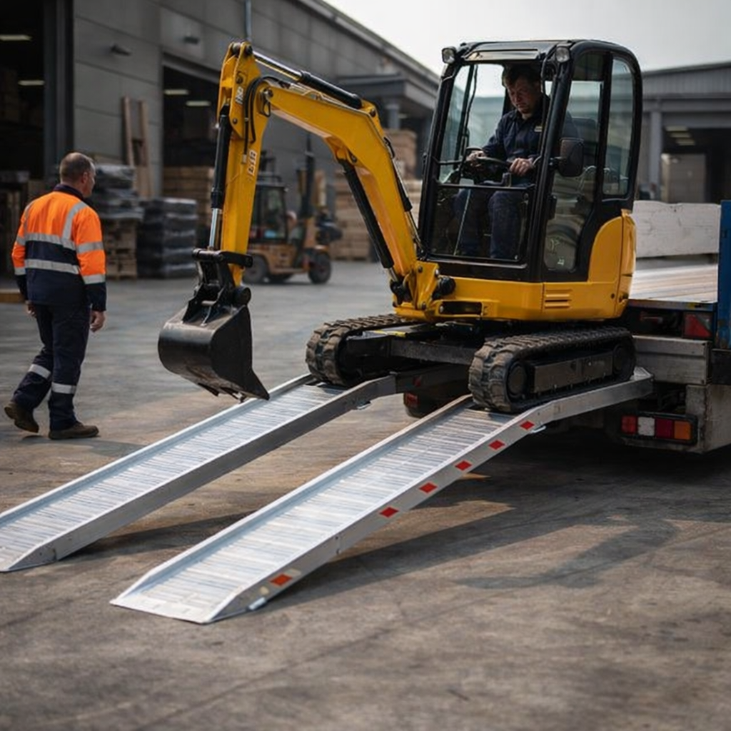 Aluminium Loading Ramps – 3000x400mm – 7000kg Capacity – Heavy Duty