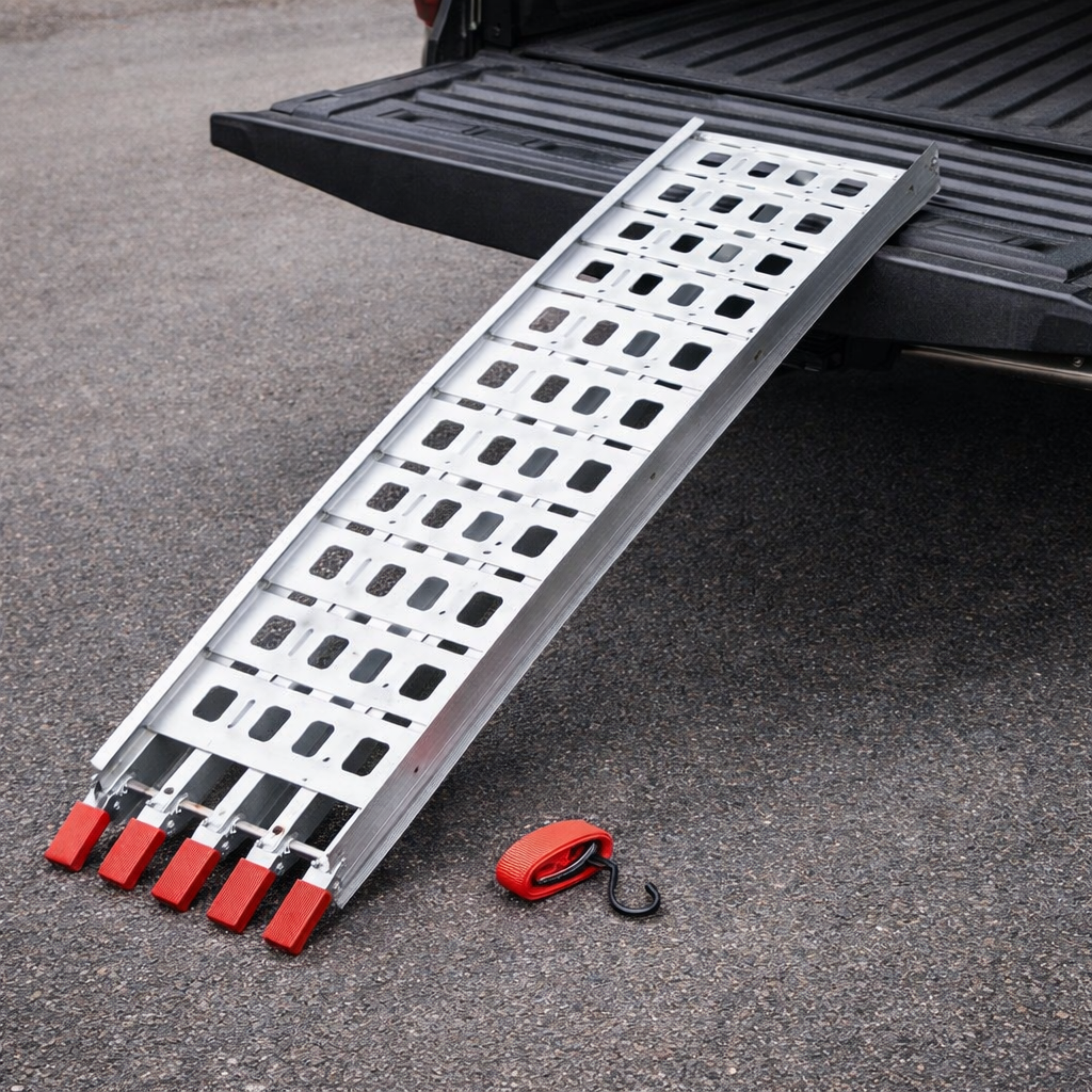Motorbike Loading Ramp – 1500mm x 290mm – Heavy Duty – Motorcycle Access