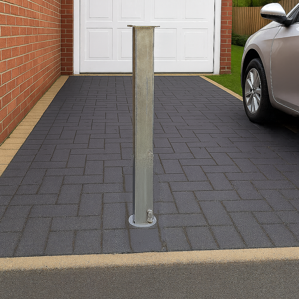 80mm Telescopic Driveway Security Post 1