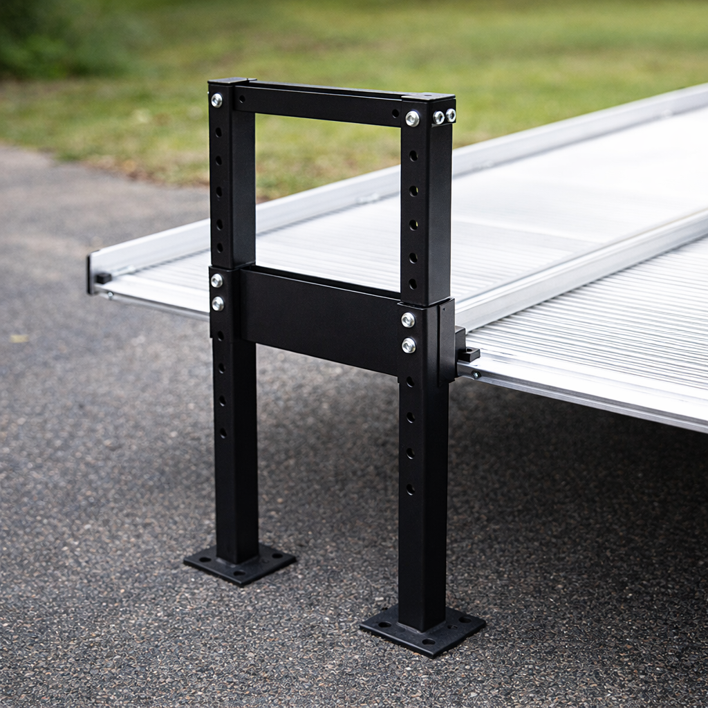 Wheelchair Ramp Joining Support – Adjustable – 350kg Capacity – Indoor/Outdoor Use