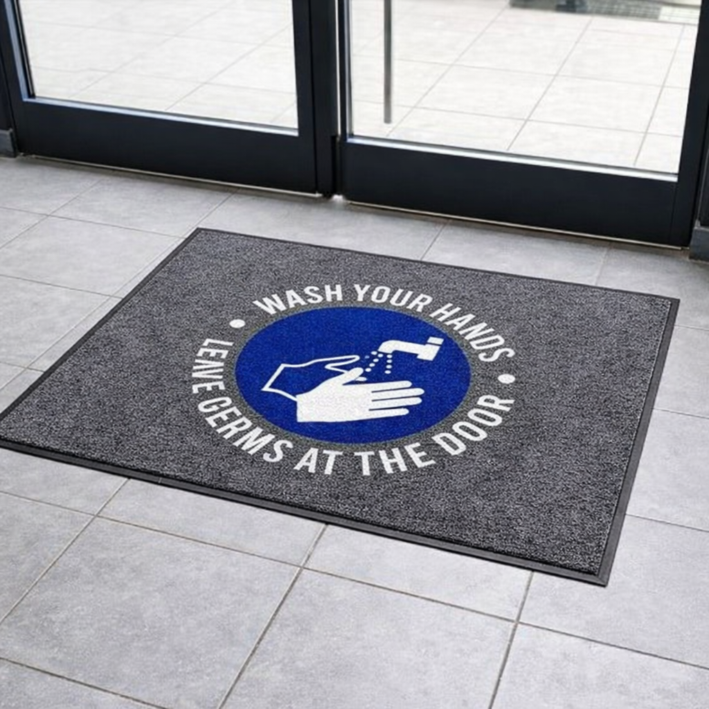 Safety Mats – Grey – Vinyl Backing, 8.5mm Thickness – Commercial Use