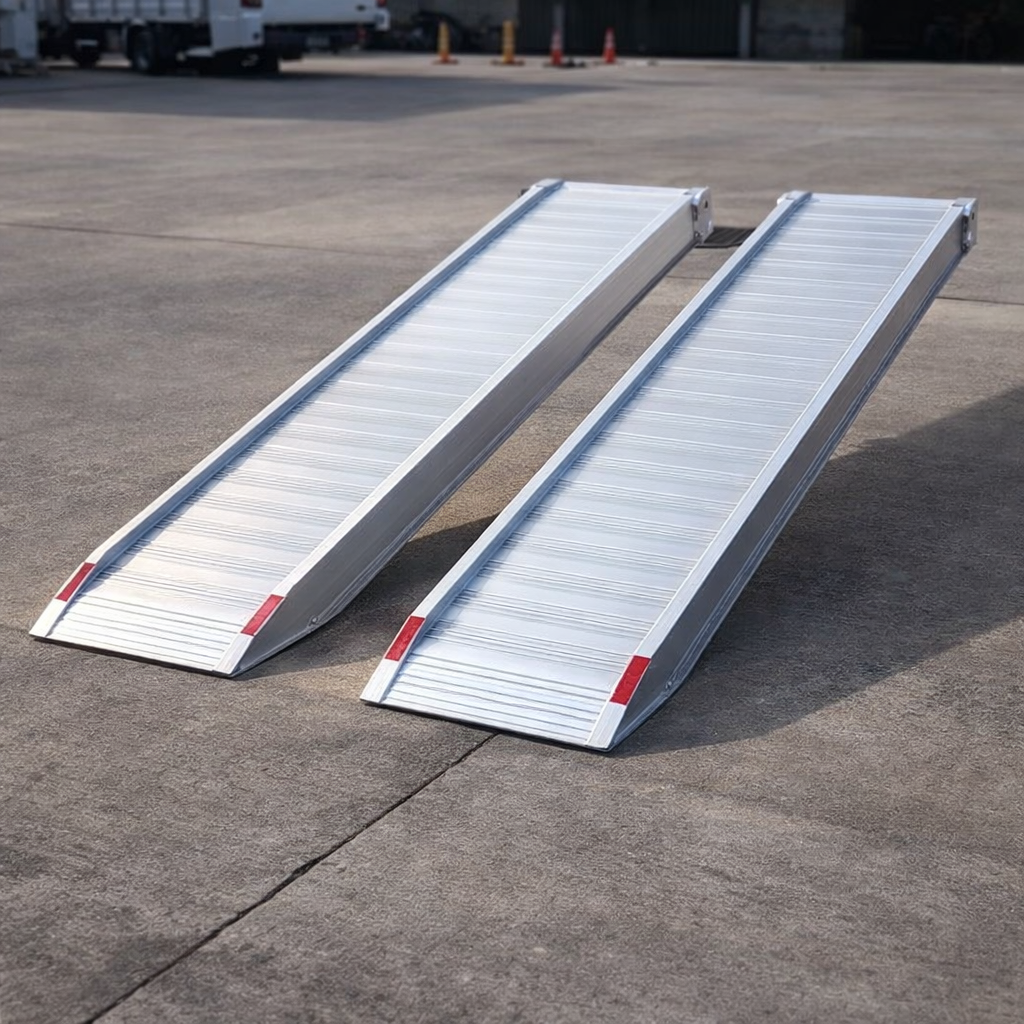 Extra Wide Aluminium Loading Ramps – 3000mm x 500mm – 1330kg Capacity – Vehicle & Machinery