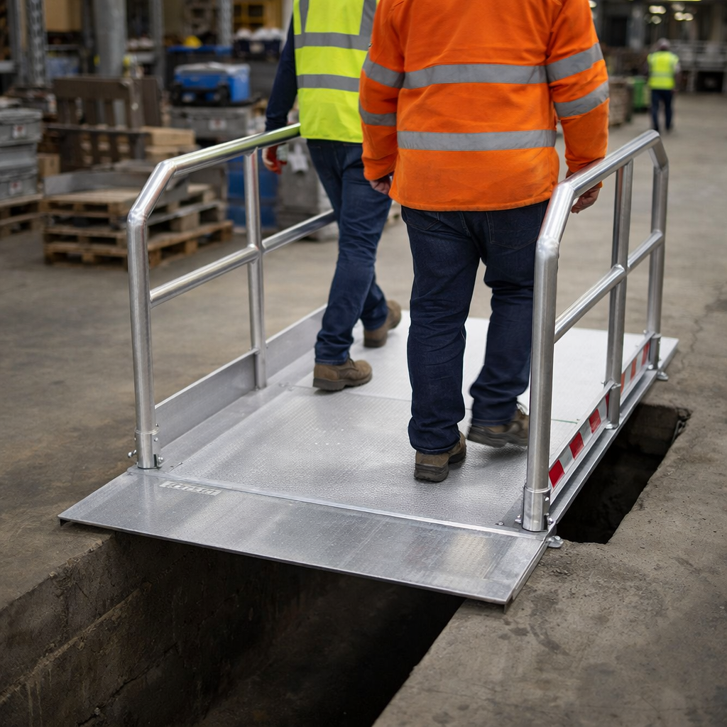 Pedestrian Walkway Bridge – Heavy Duty – Commercial Use