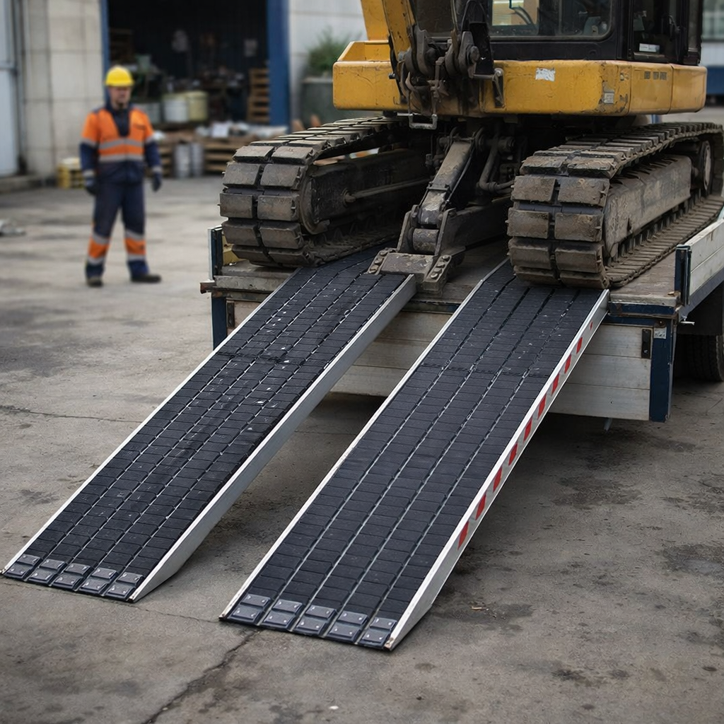 Industrial Grade Ramps – 2000mm x 720mm – 26,300kg Capacity – Heavy Duty Use