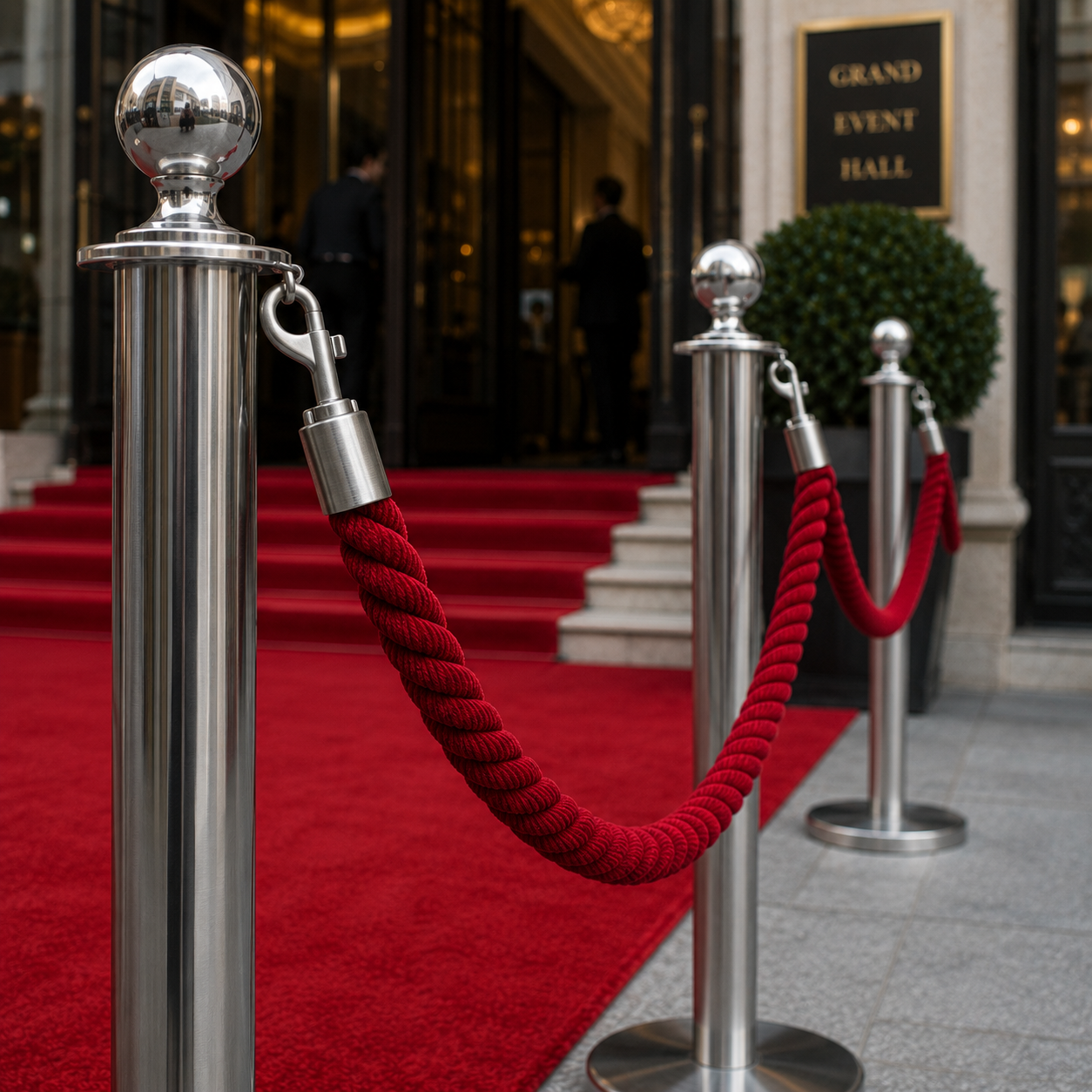 Premium Polypropylene Barrier Rope with Snap Ends for Event Management