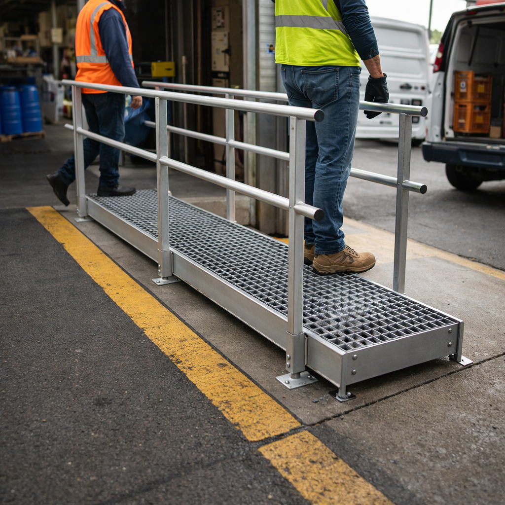 Ground Connection Plate – 1300mm x 300mm – Smooth Transition – Modular Ramp Access