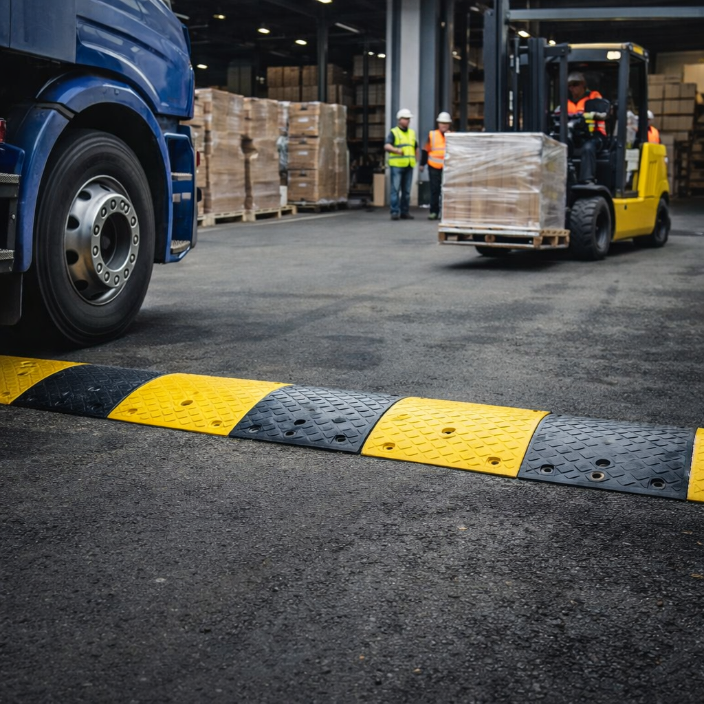 Heavy Duty Speed Bump – 5500mm x 450mm x 60mm – Steel Reinforced – Commercial Use