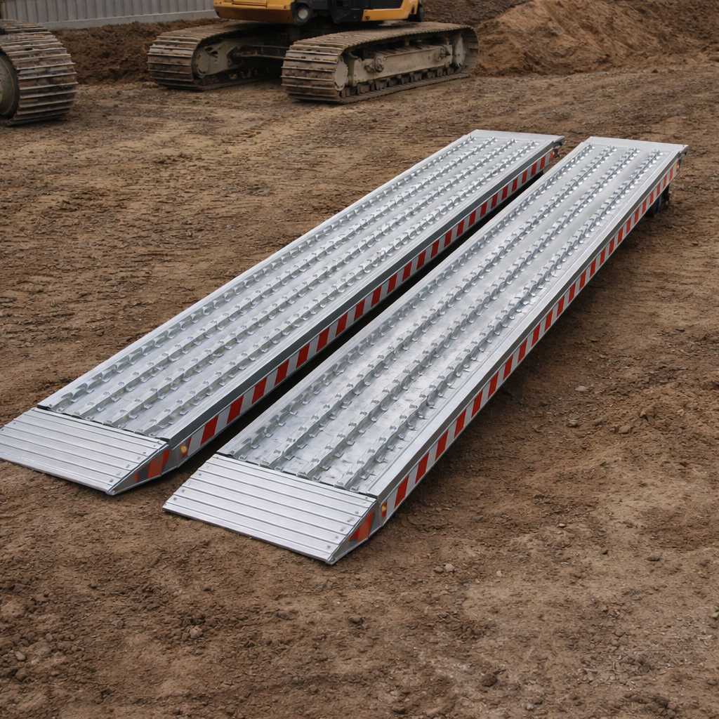 Heavy Duty Loading Ramps – 3000mm x 450mm – 26,200kg Capacity – Industrial